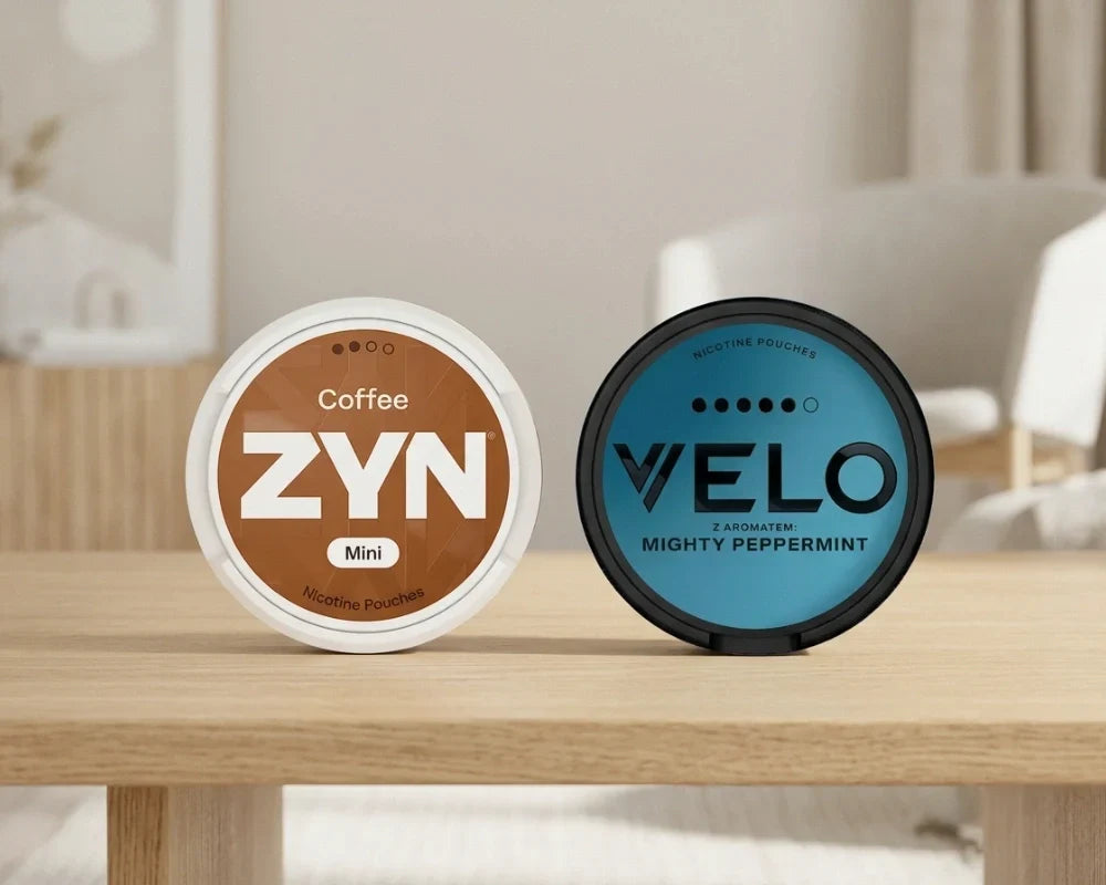 Srovnání nikotinových sáčků ZYN a VELO