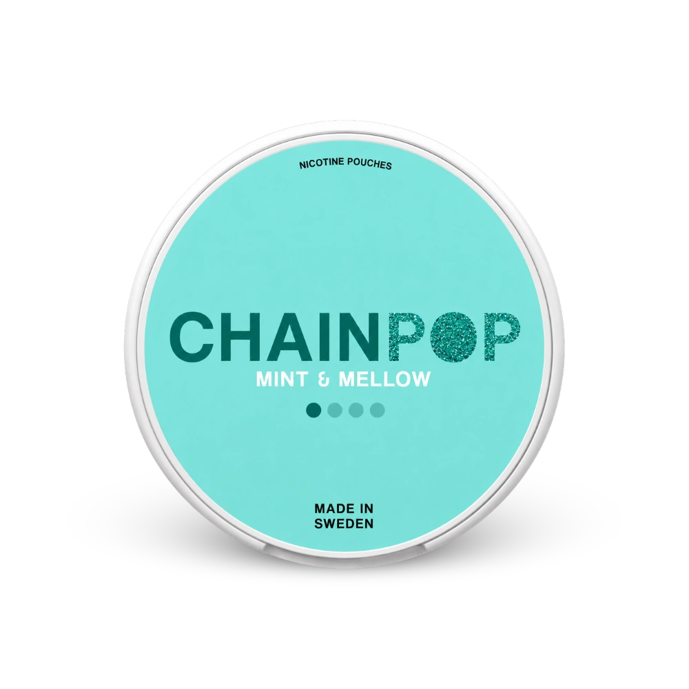 Chainpop nikotinové sáčky Mint Mellow Slim 5 mg