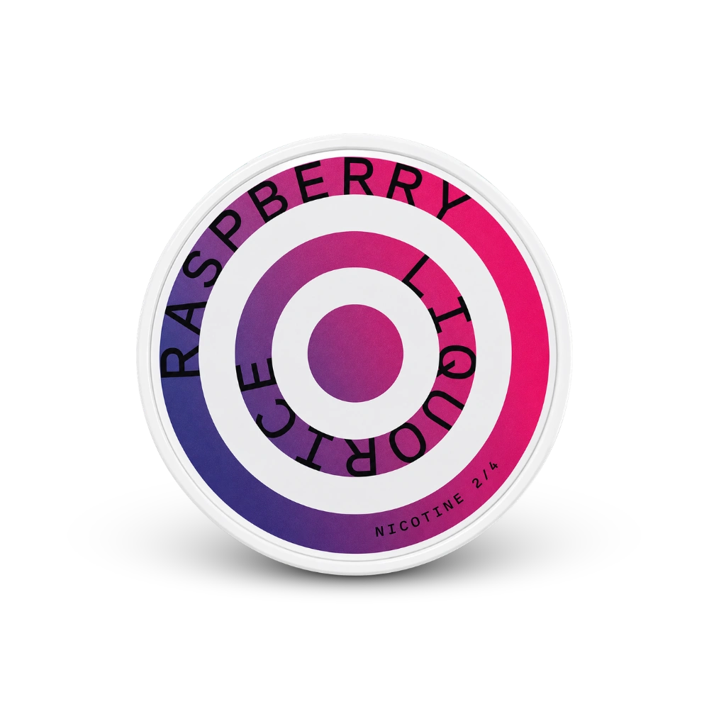 HELWIT nikotinové sáčky Raspberry Liquorice Slim 3,5 mg