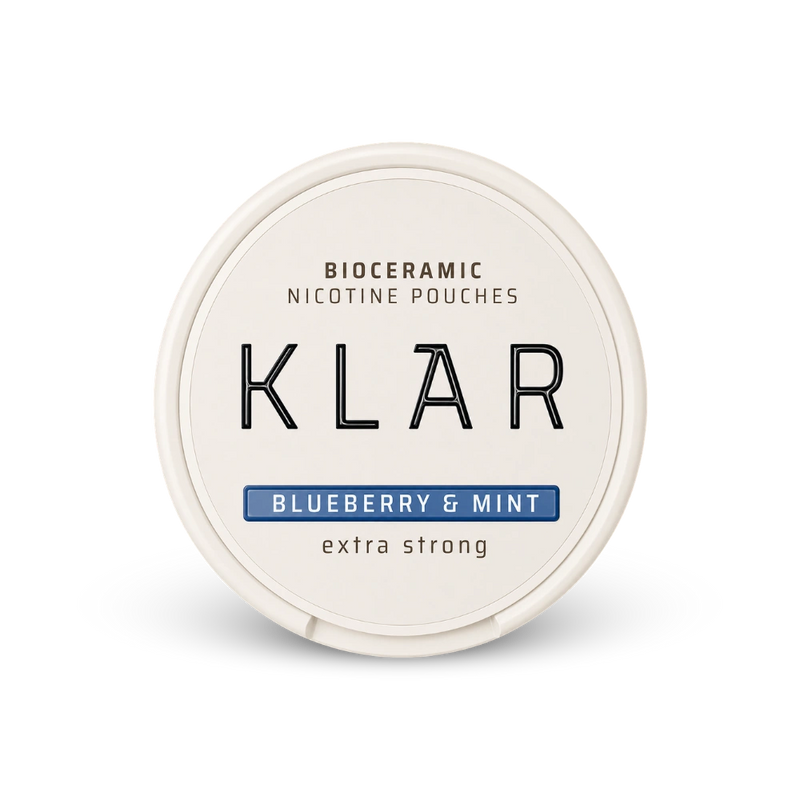 KLAR nikotinové sáčky Blueberry Mint Slim 9 mg