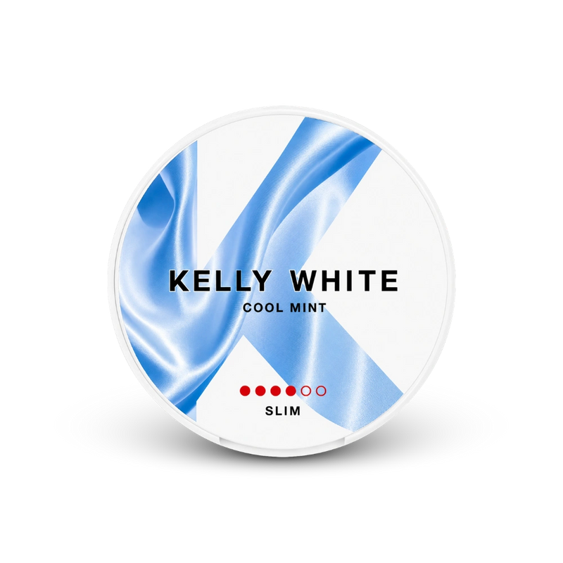 Kelly White nikotinové sáčky Cool Mint Slim