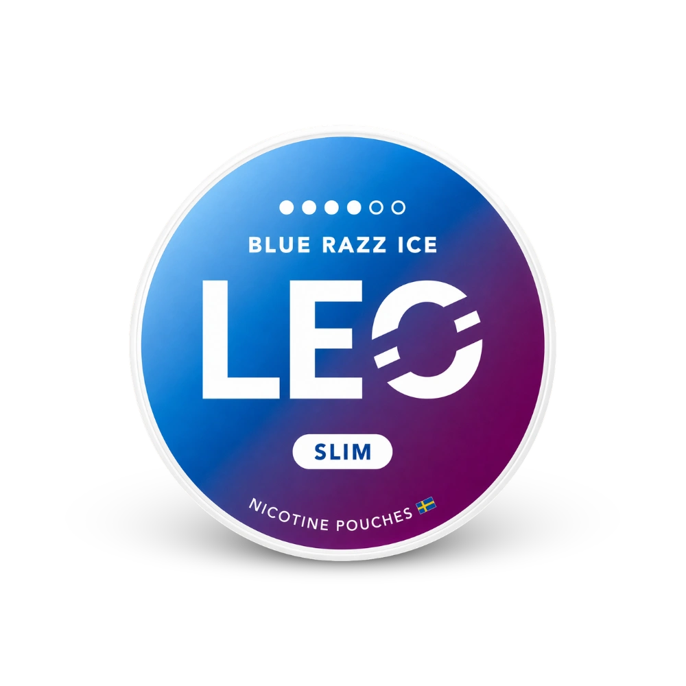 LEO nikotinové sáčky Blue Razz Ice Slim 12 mg