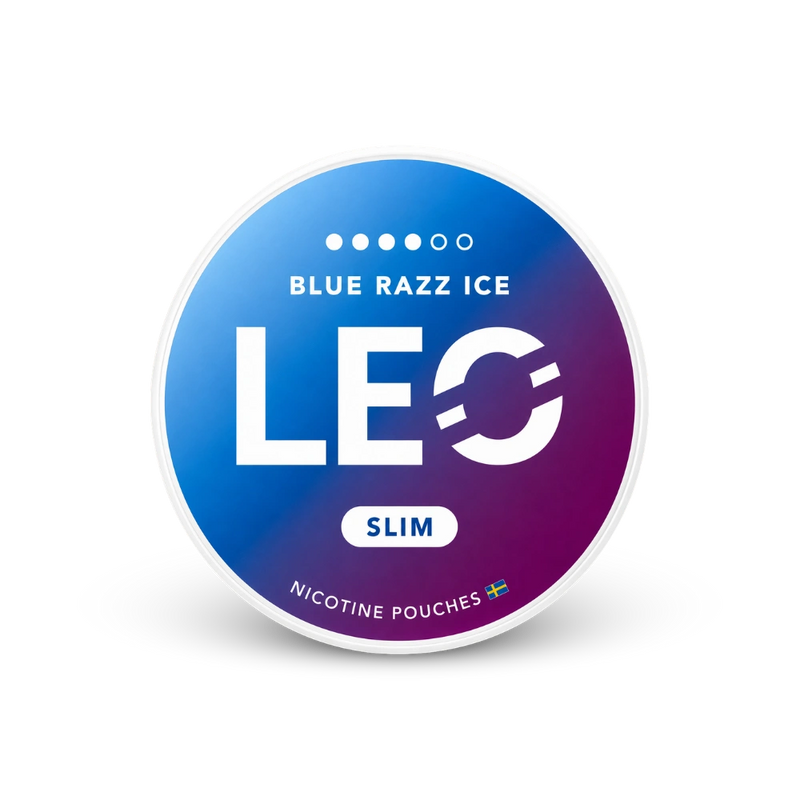 LEO nikotinové sáčky Blue Razz Ice Slim 12 mg