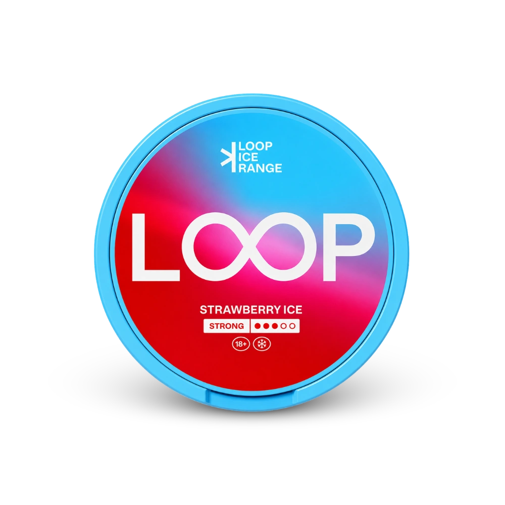 LOOP nikotinové sáčky Strawberry Ice Slim 9,4 mg