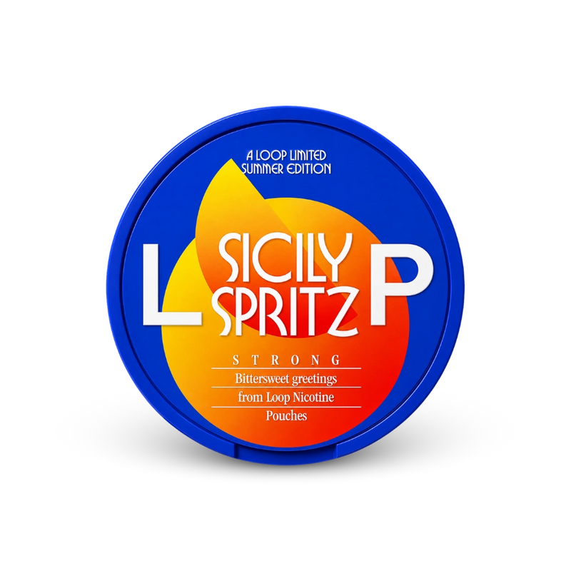 LOOP nikotinové sáčky Sicily Spritz Slim 9,4 mg – dóza nikotinových sáčků