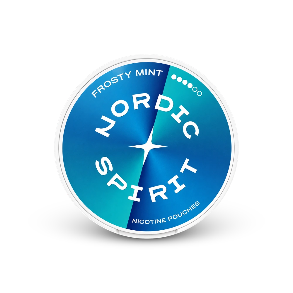 Nordic Spirit nikotinové sáčky Frosty Mint Slim 10,5 mg – dóza nikotinových sáčků