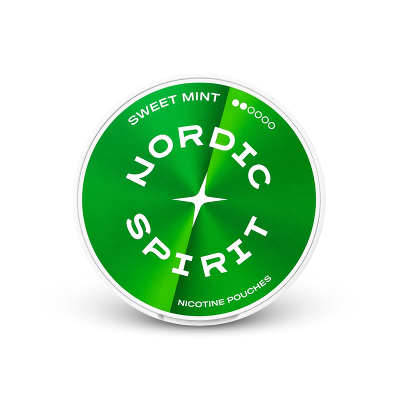 Nordic Spirit nikotinové sáčky Sweet Mint Slim 5,6 mg – dóza nikotinových sáčků
