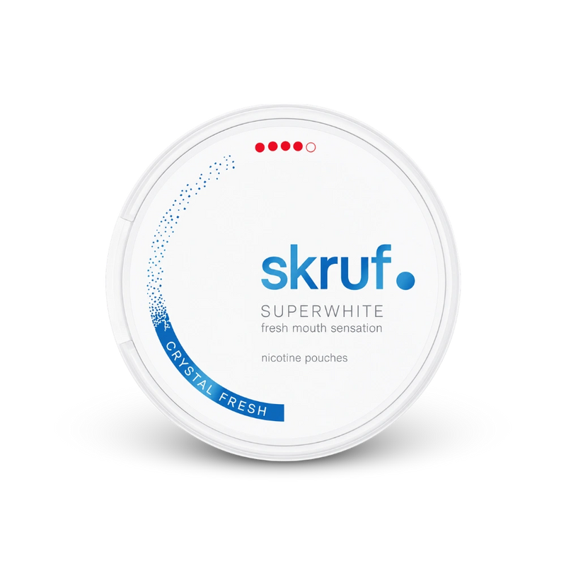 SKRUF nikotinové sáčky Crystal Fresh Slim 11 mg