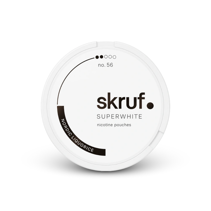 SKRUF nikotinové sáčky Nordic Liqourice Slim 6,5 mg