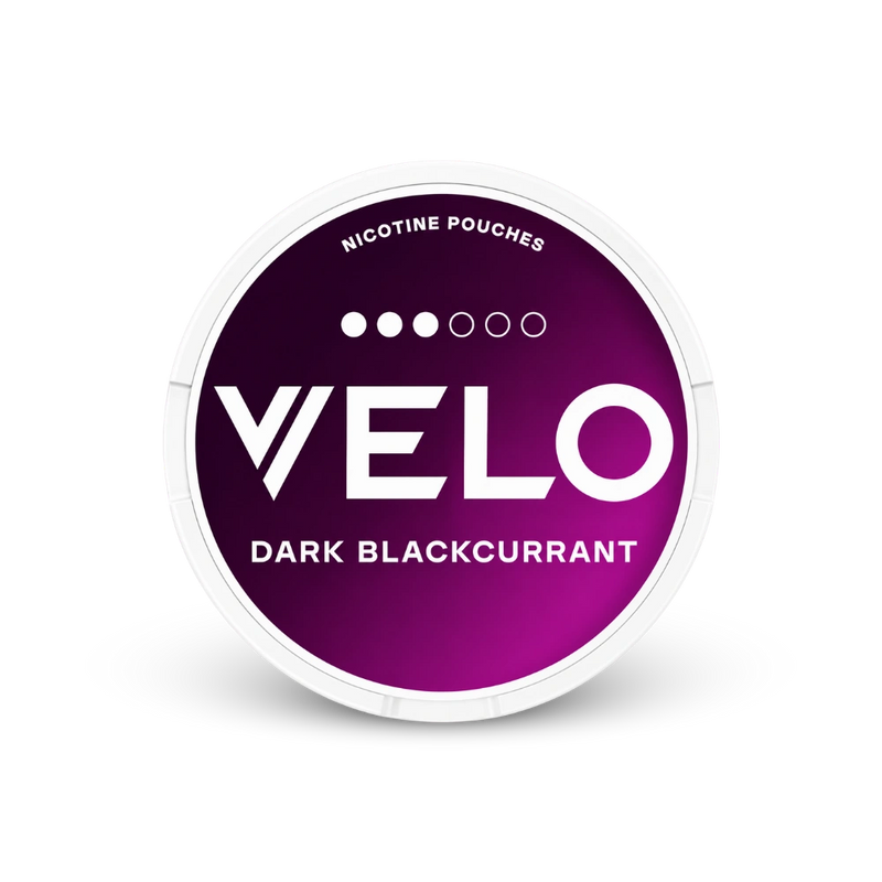 VELO nikotinové sáčky Dark Blackcurrant Slim 8 mg