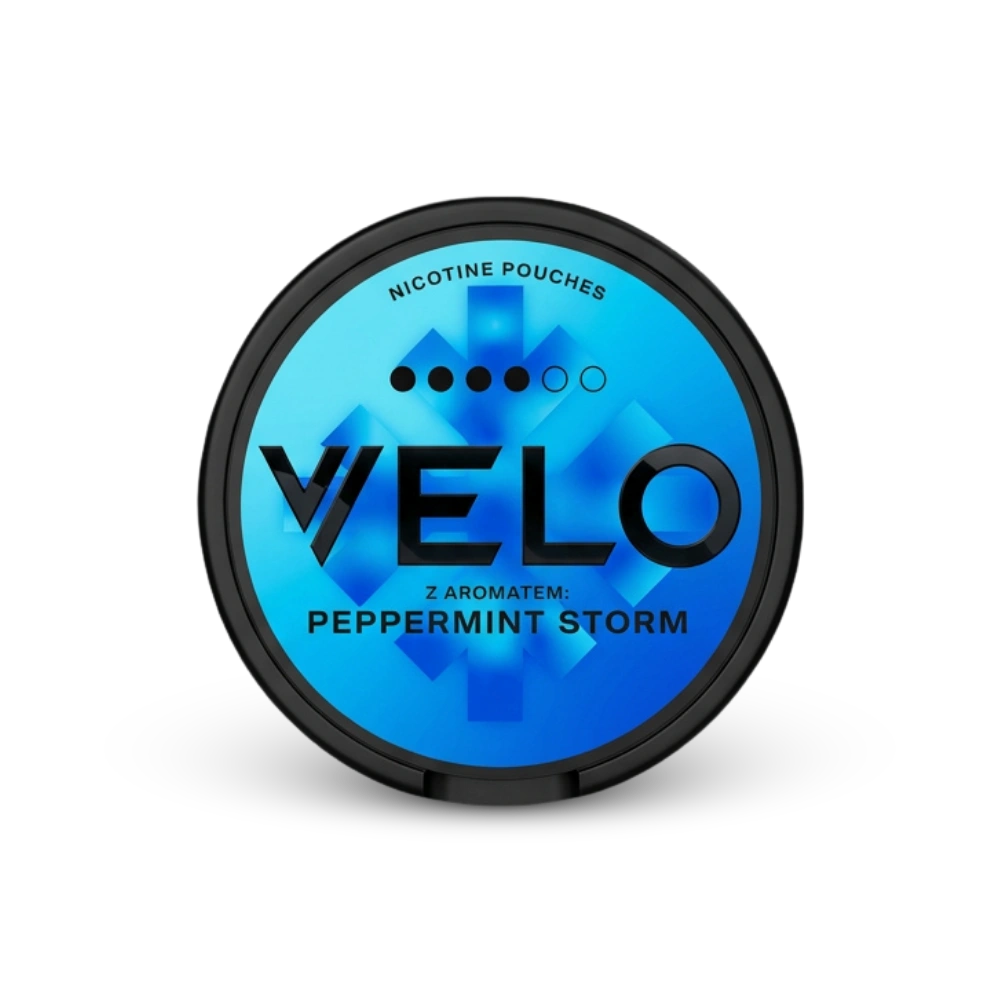 VELO nikotinové sáčky Peppermint Storm Slim 11 mg