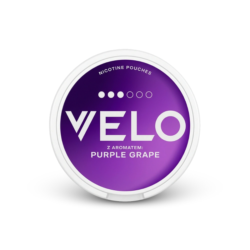 VELO nikotinové sáčky Purple Grape Slim 10 mg