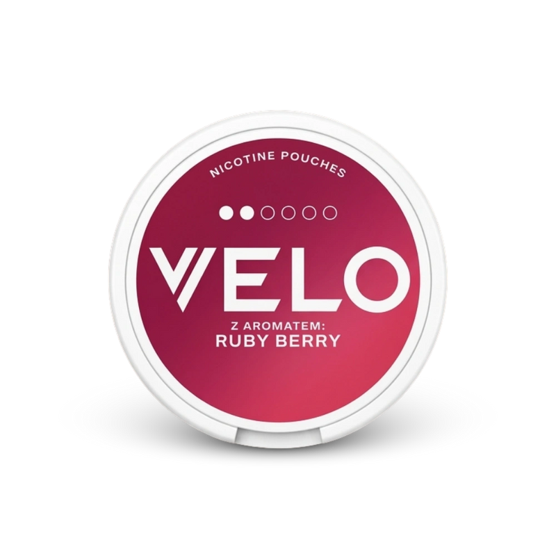 VELO nikotinové sáčky Ruby Berry Slim 6 mg