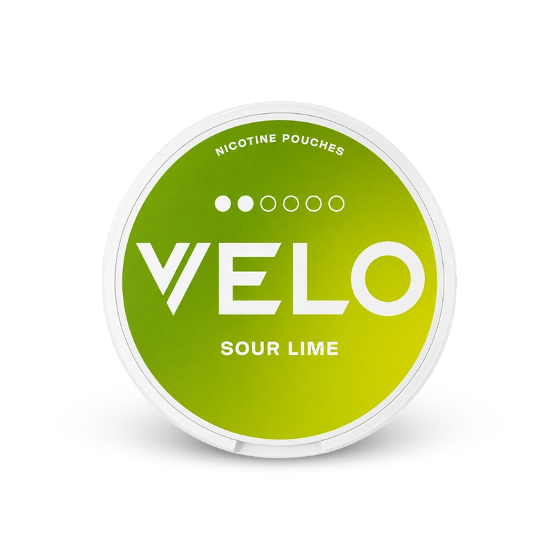VELO nikotinové sáčky Sour Lime Slim 6 mg
