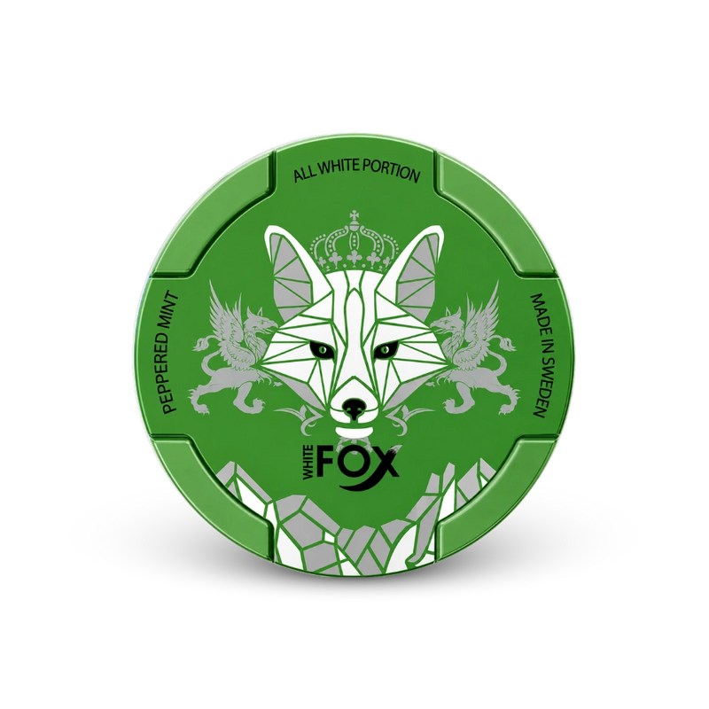 White Fox nikotinové sáčky Peppered Mint Slim