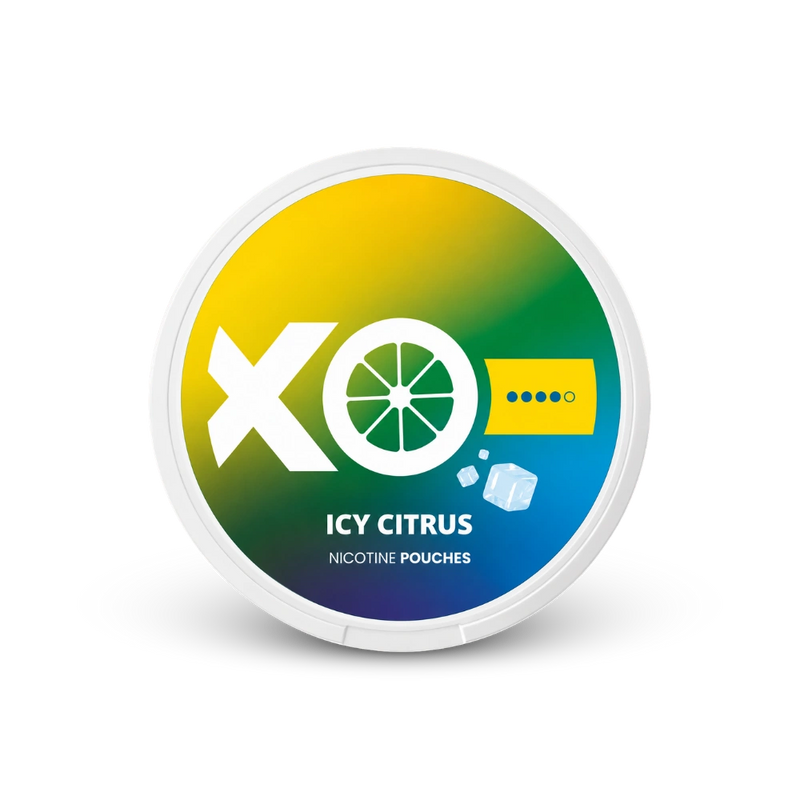 XO nikotinové sáčky Icy Citrus Slim 11,2 mg