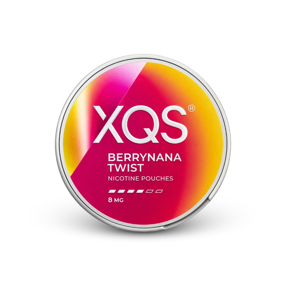 XQS nikotinové sáčky Berrynana Twist Slim 8 mg