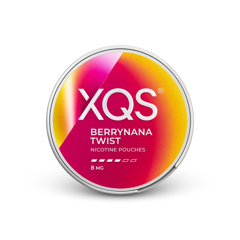 XQS nikotinové sáčky Berrynana Twist Slim 8 mg