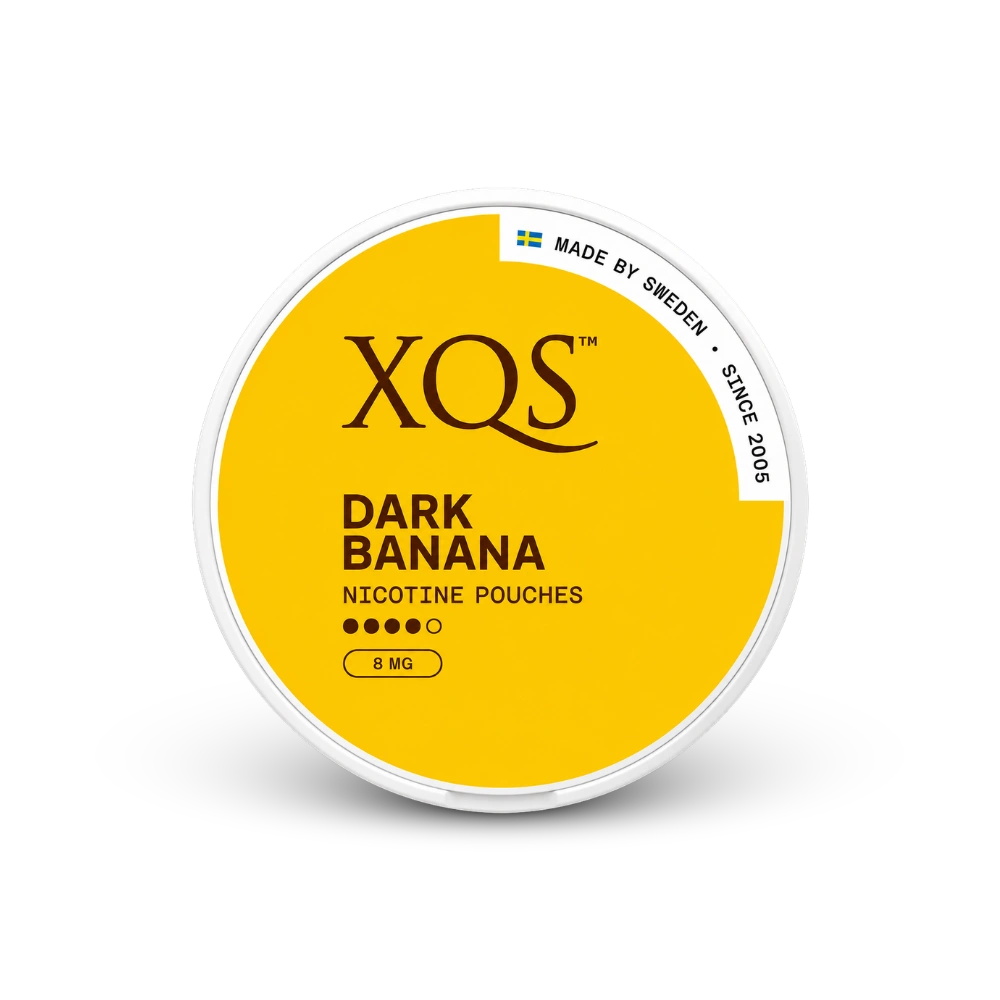 XQS nikotinové sáčky Dark Banana Slim 8 mg
