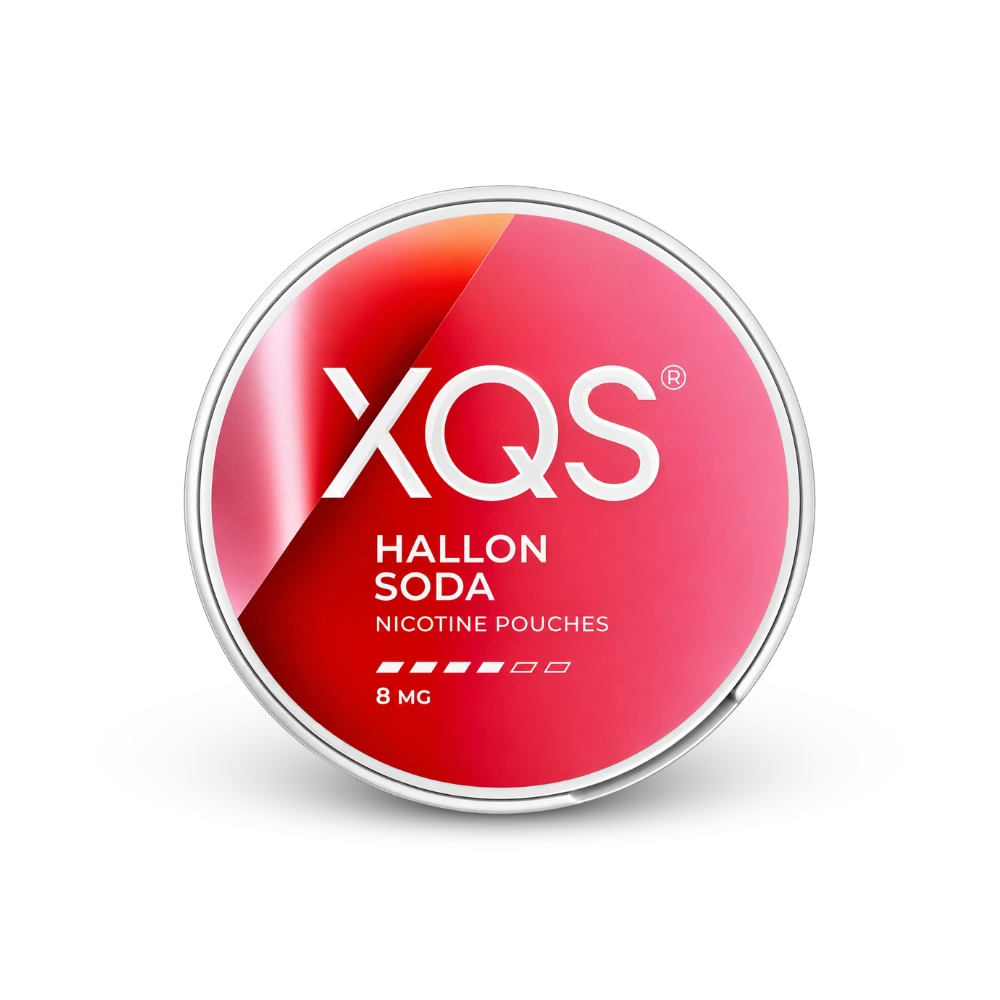 XQS nikotinové sáčky Hallonsoda Slim 8 mg