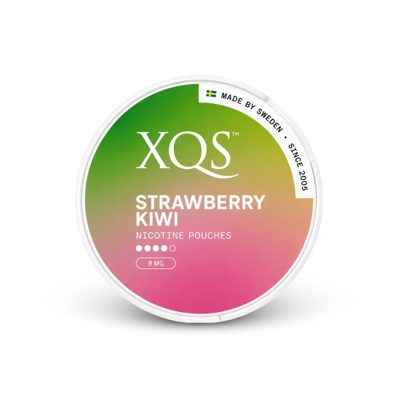 XQS nikotinové sáčky Strawberry Kiwi Slim 8 mg