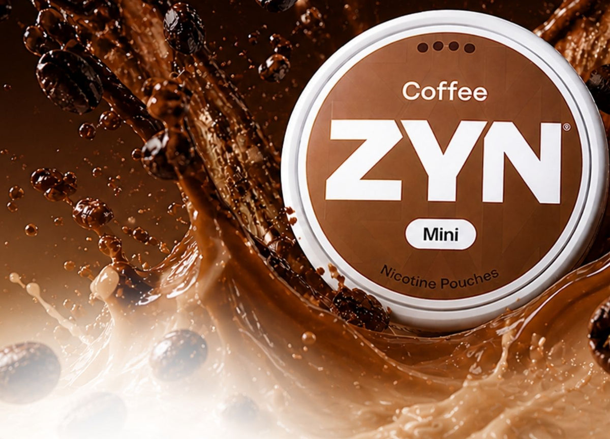 Dóza ZYN Coffee Mini, nikotinové sáčky s kávovou příchutí