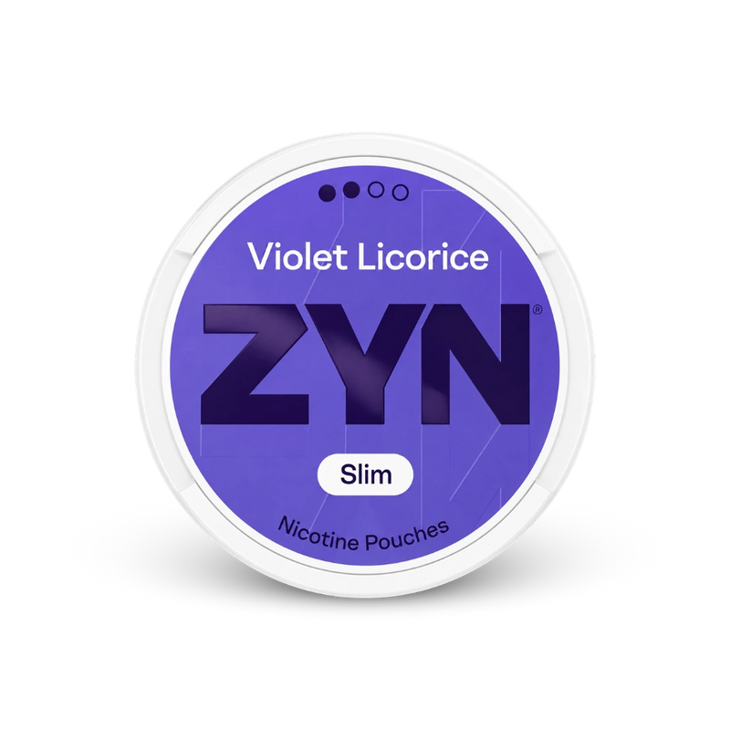 ZYN nikotinové sáčky Violet Licorice Slim 6 mg