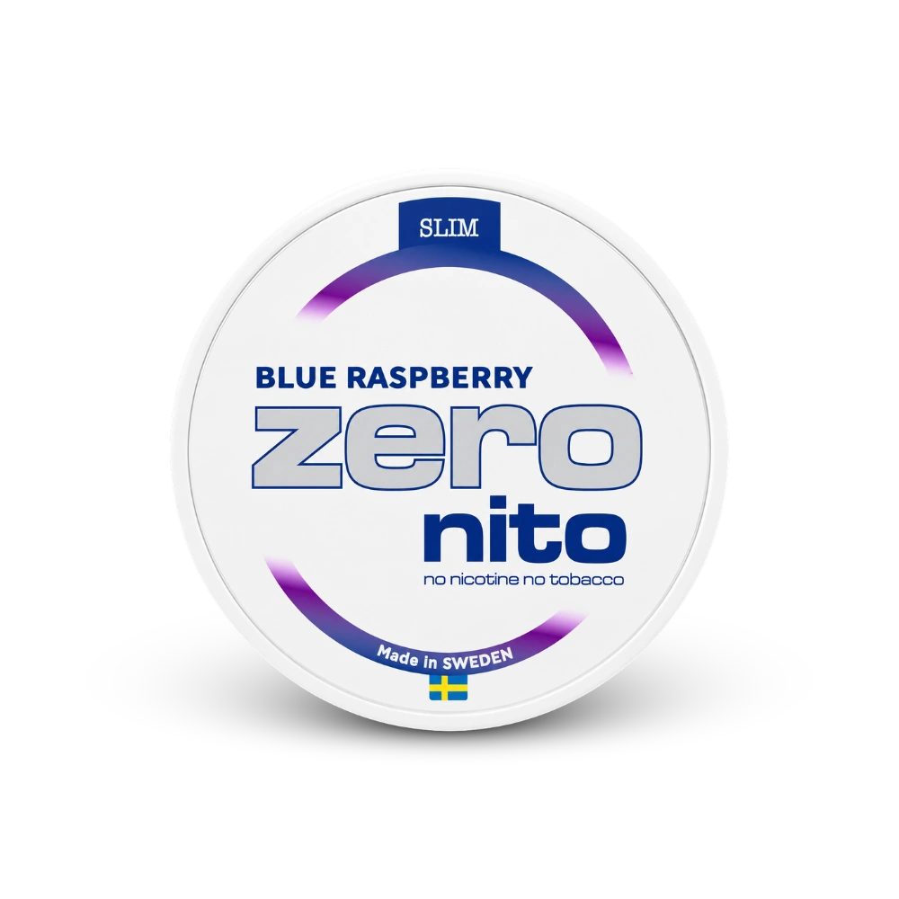 Zeronito sáčky bez nikotinu Blue Raspberry Slim