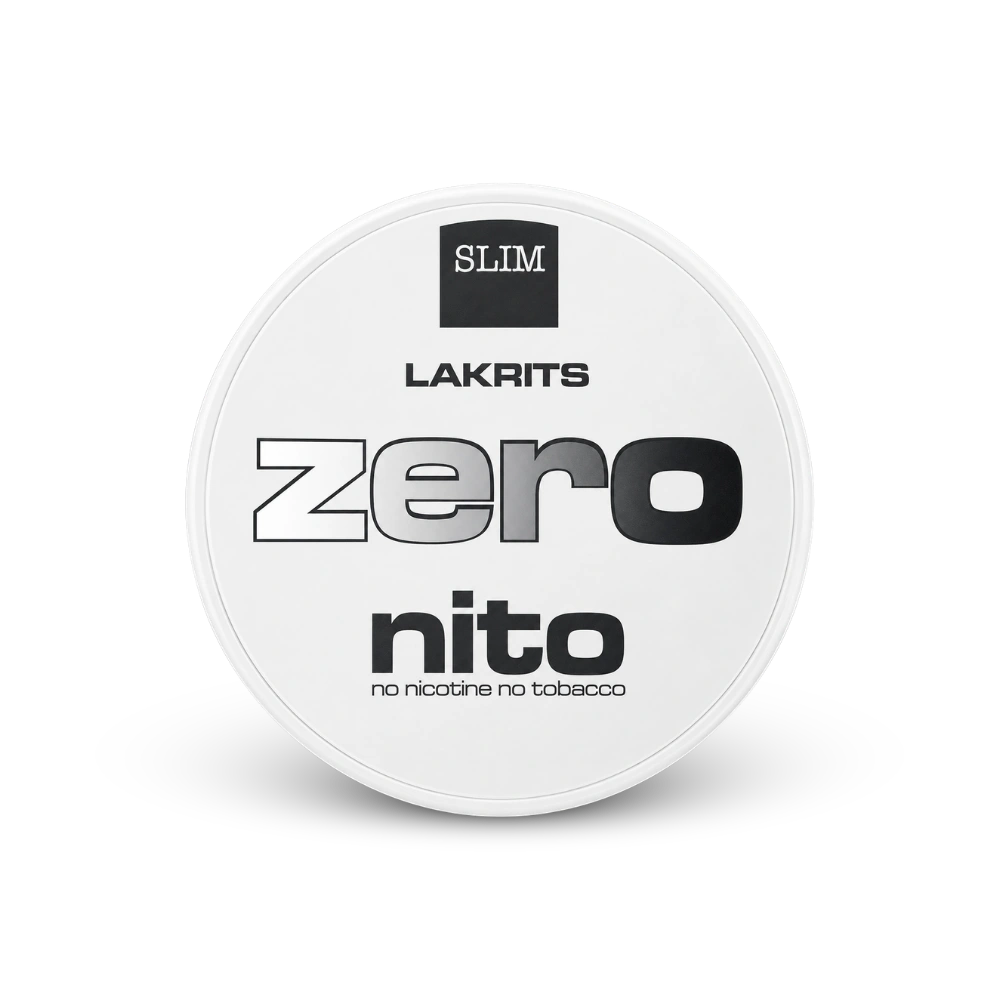 Zeronito sáčky bez nikotinu Lakrits Slim