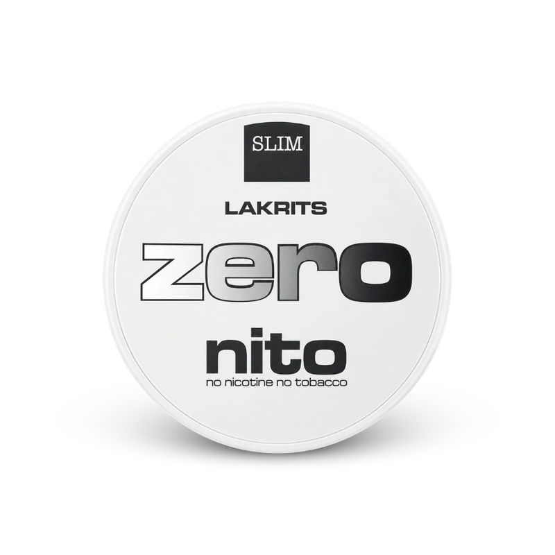 Zeronito sáčky bez nikotinu Lakrits Slim