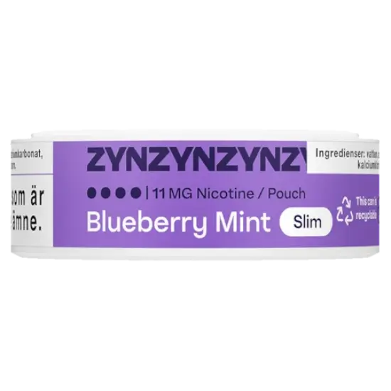 ZYN Blueberry Mint Slim S4