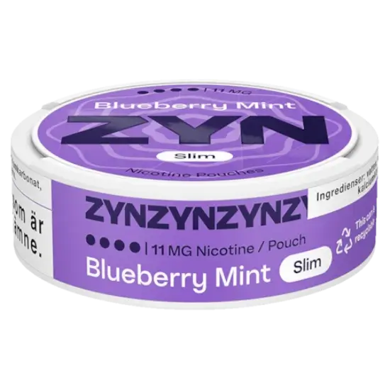 ZYN Blueberry Mint Slim S4