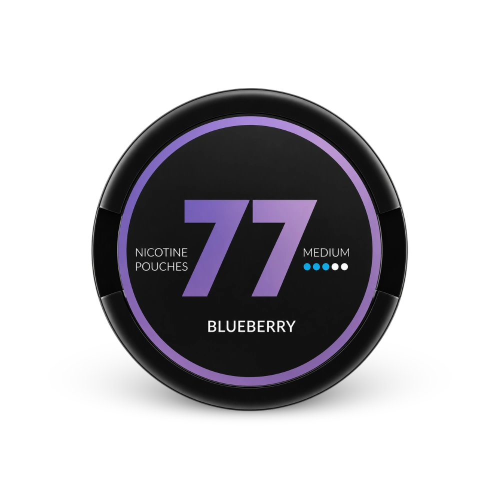 77 nikotinové sáčky Blueberry Slim 11 mg