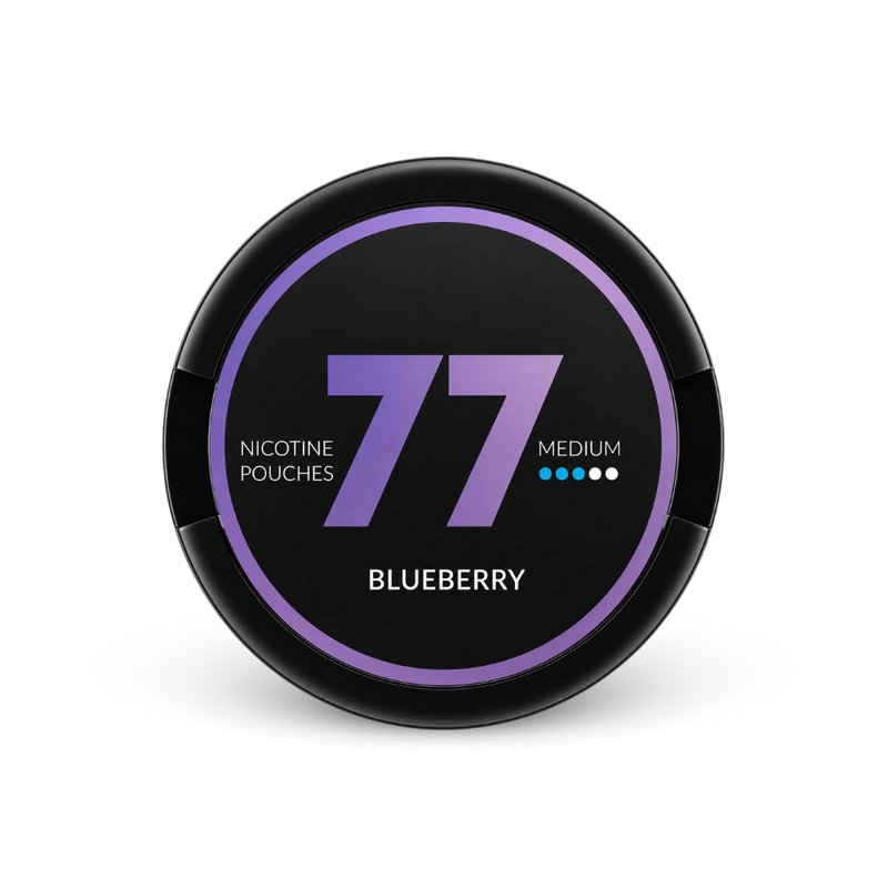 77 nikotinové sáčky Blueberry Slim 11 mg