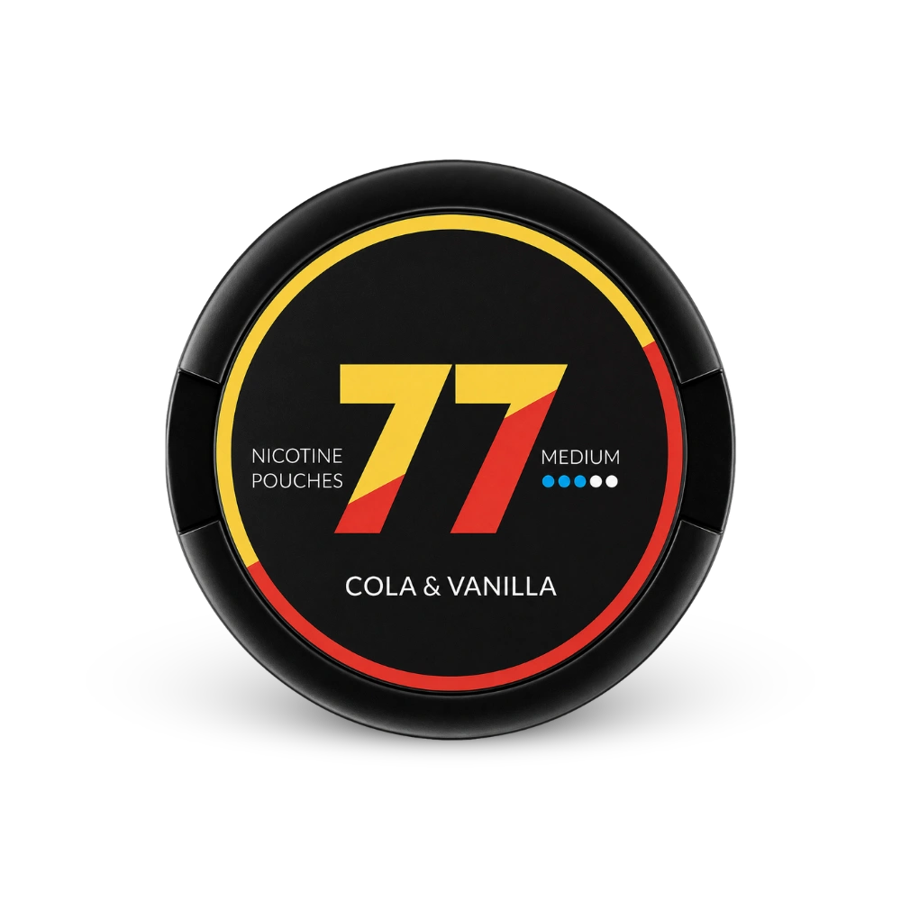 77 nikotinové sáčky Cola Vanilla Slim 11 mg