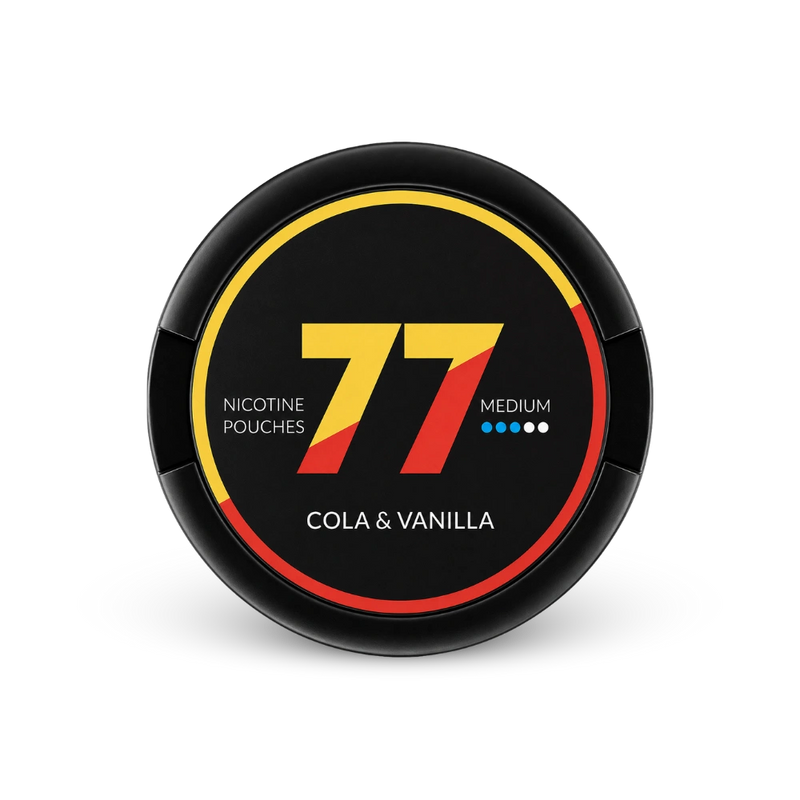77 nikotinové sáčky Cola Vanilla Slim 11 mg