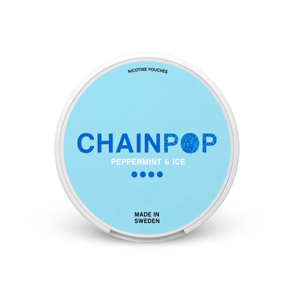 Chainpop nikotinové sáčky Peppermint Ice Slim 11,4 mg