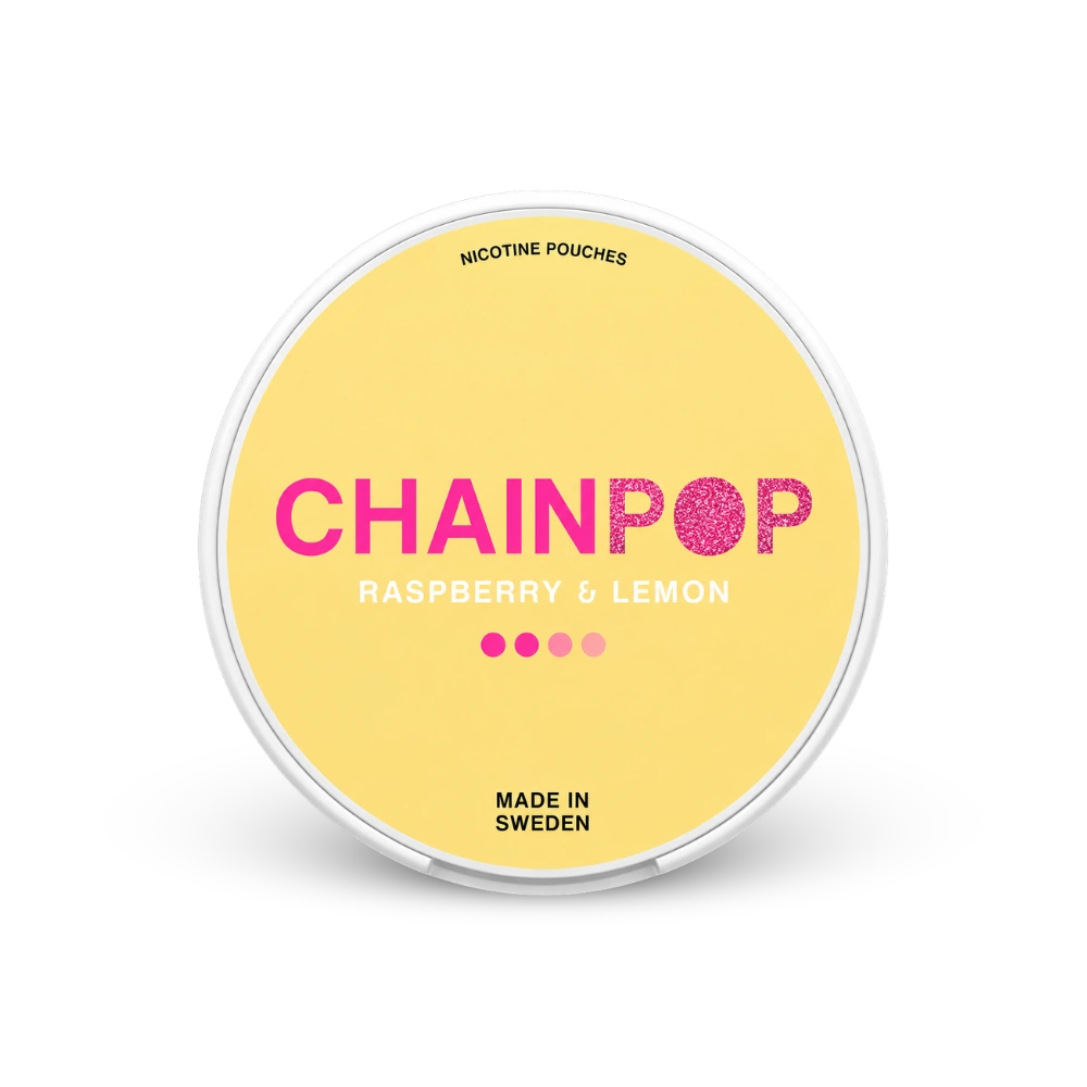 Chainpop nikotinové sáčky Raspberry Lemon Slim 5 mg