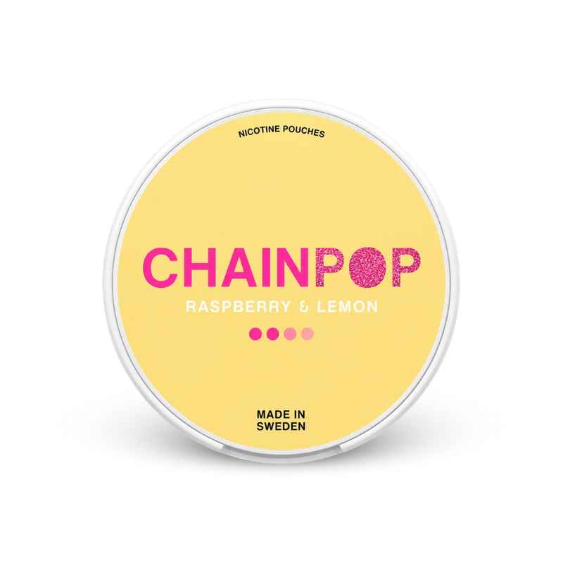 Chainpop nikotinové sáčky Raspberry Lemon Slim 5 mg