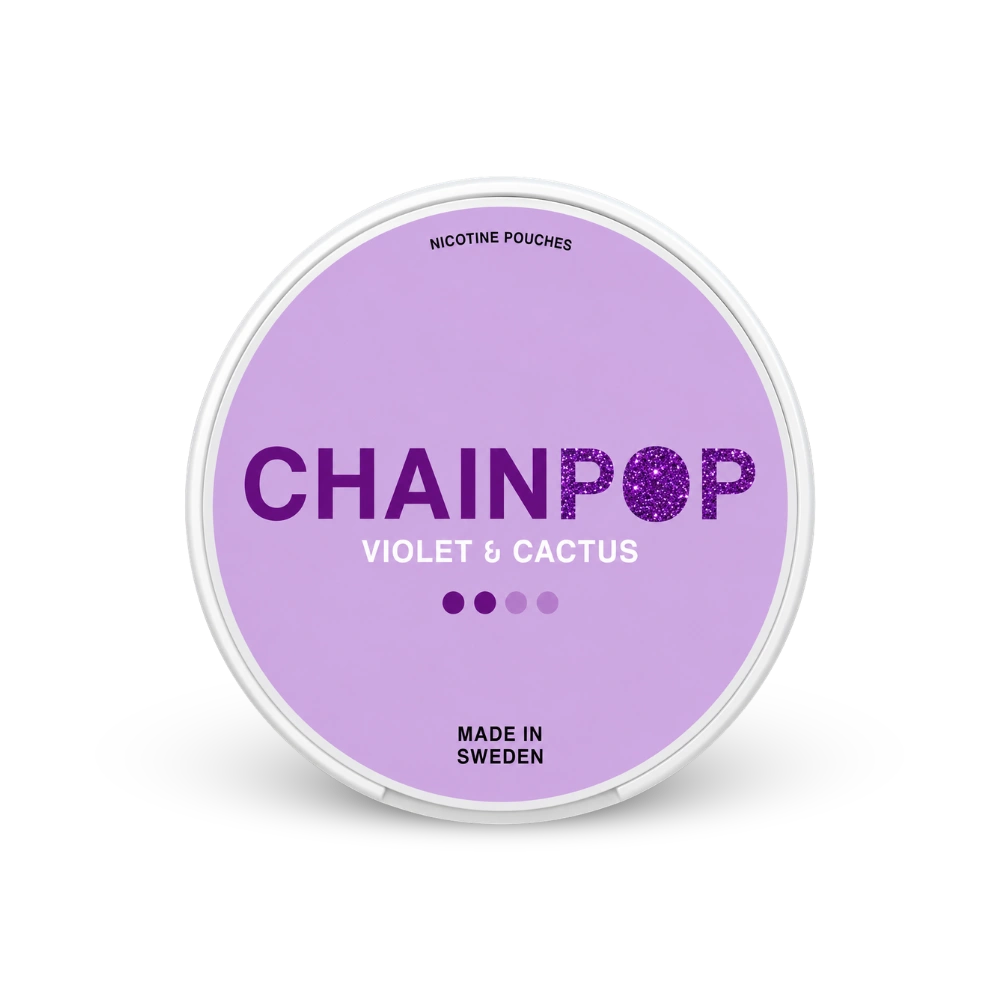 Chainpop nikotinové sáčky Violet Cactus Slim 5 mg