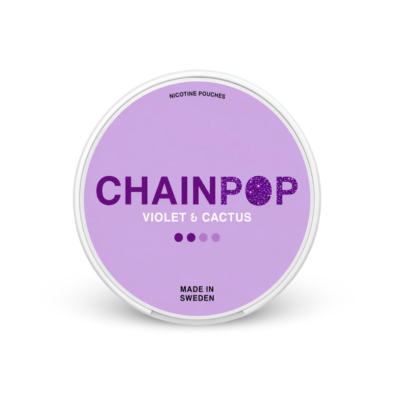 Chainpop nikotinové sáčky Violet Cactus Slim 5 mg