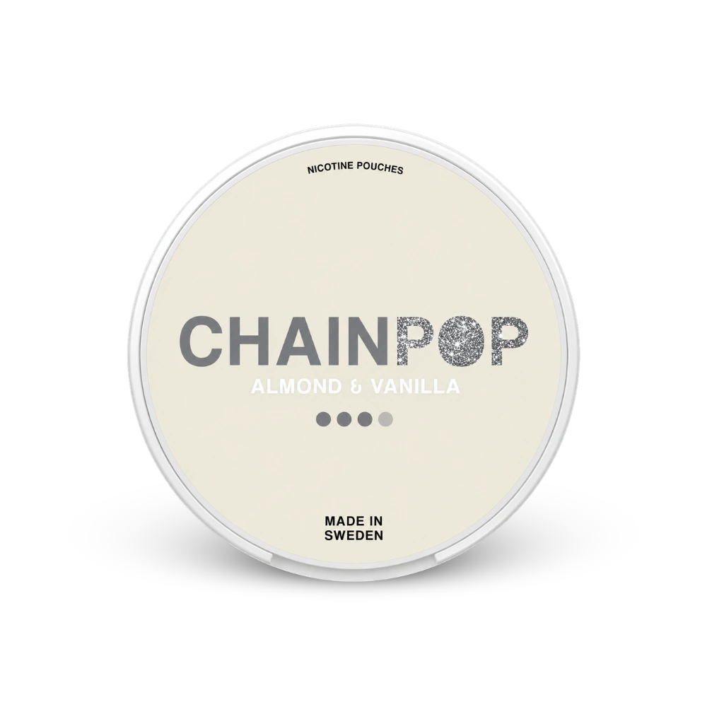 Chainpop nikotinové sáčky Almond Vanilla Slim 9 mg