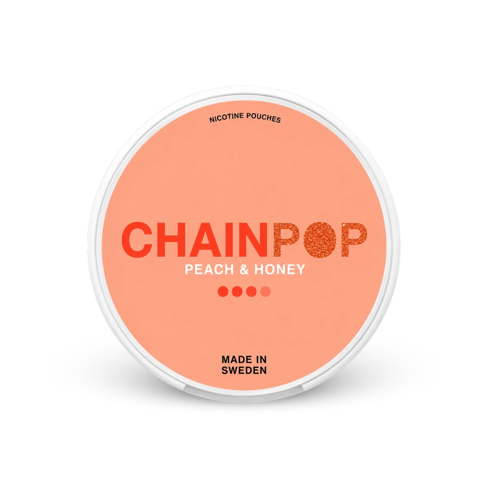 Chainpop nikotinové sáčky Peach Honey Slim 9 mg