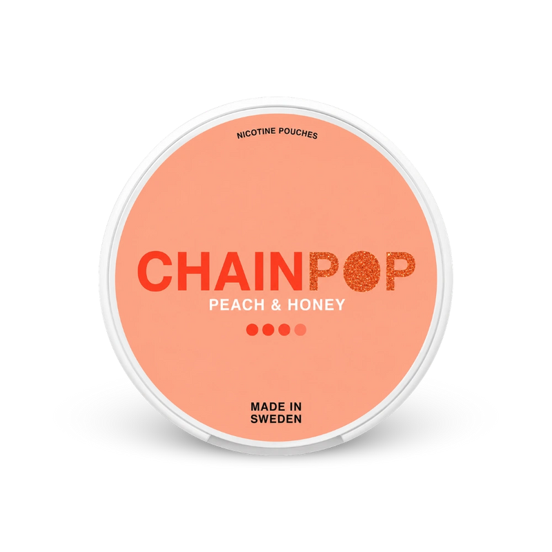 Chainpop nikotinové sáčky Peach Honey Slim 9 mg