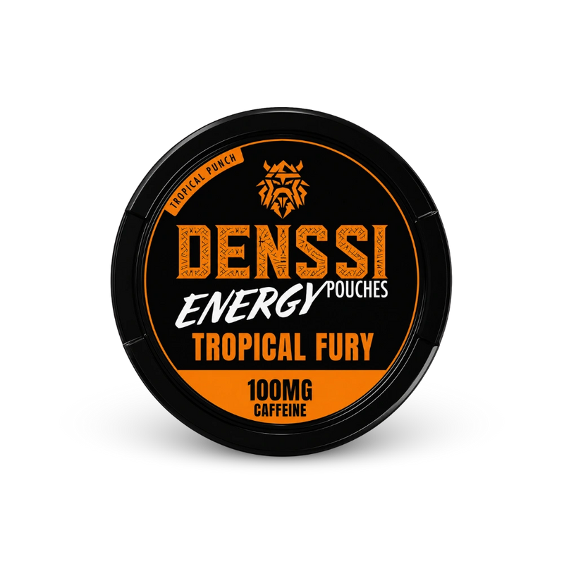 Denssi kofeinové sáčky Tropical Fury 100 mg