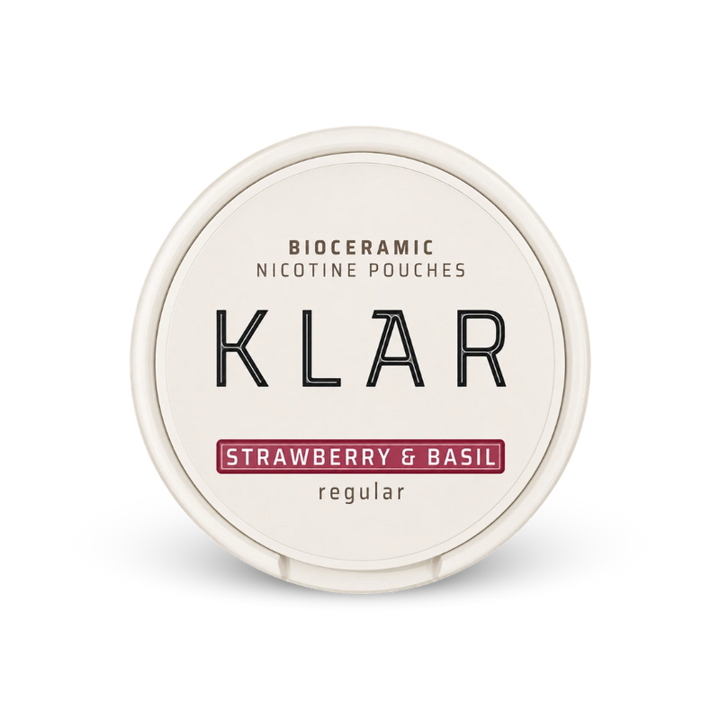 KLAR nikotinové sáčky Strawberry Basil Mini 3 mg