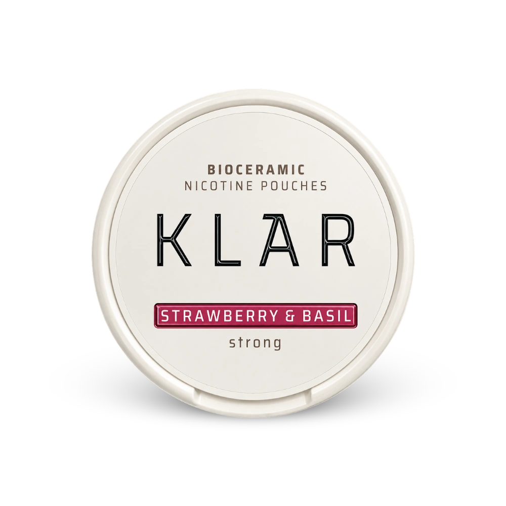 KLAR nikotinové sáčky Strawberry Basil Mini 6 mg