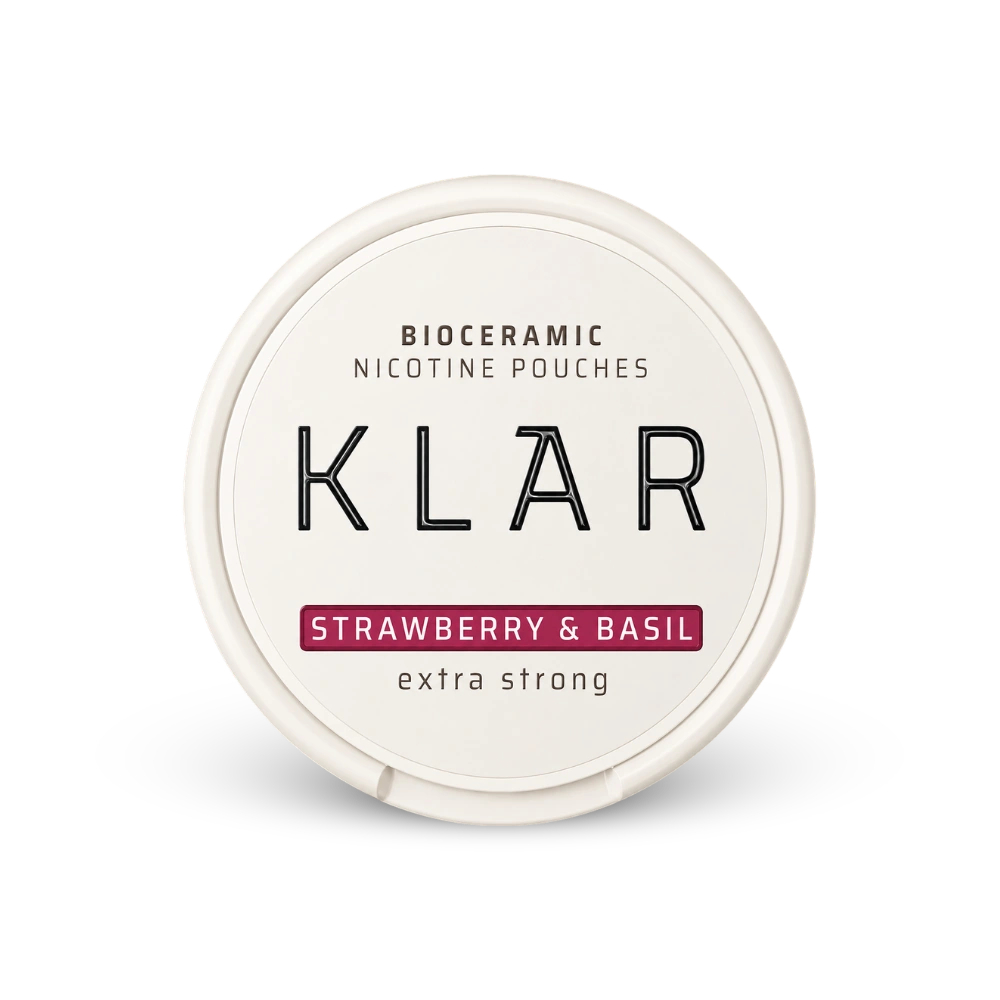 KLAR nikotinové sáčky Strawberry Basil Slim 9 mg