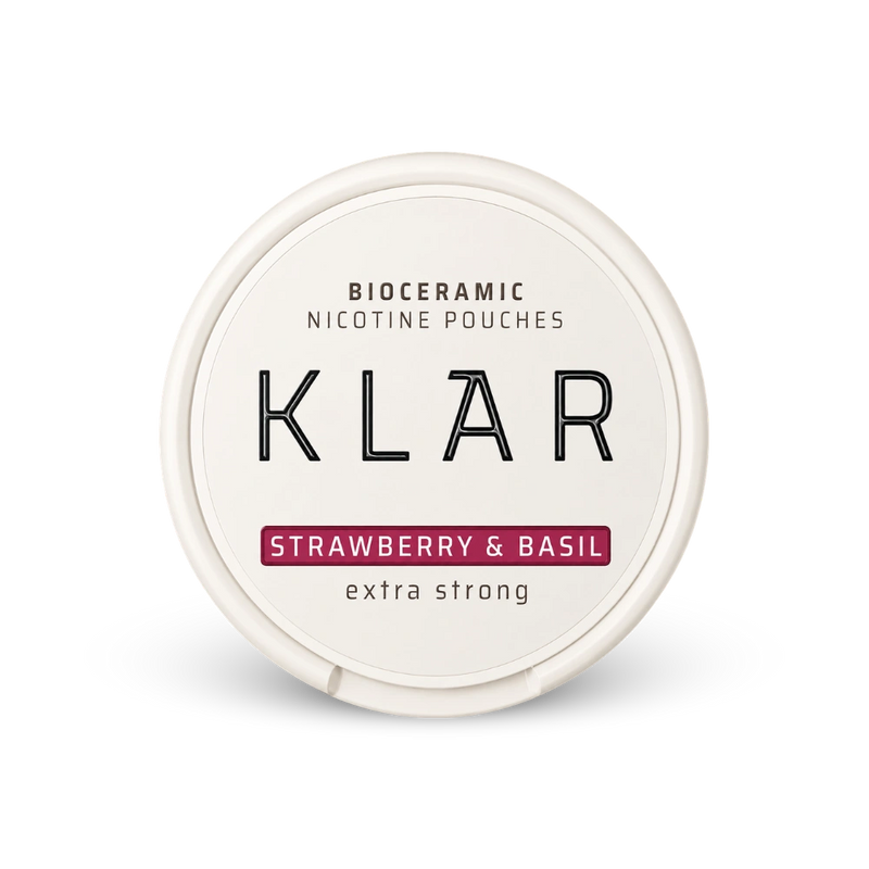 KLAR nikotinové sáčky Strawberry Basil Slim 9 mg