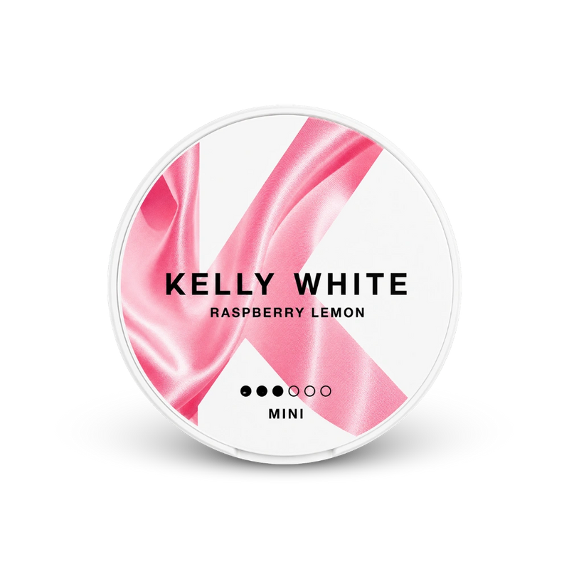 Kelly White nikotinové sáčky Raspberry Lemon Mini